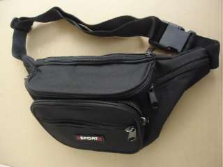 Unisex Mens Ladies Sport Polyester Fanny Pack Waist Bag Purse 6 