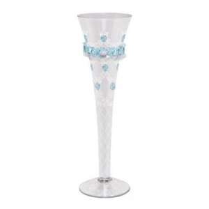  Something Blue Champagne Glass