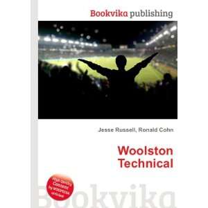  Woolston Technical Ronald Cohn Jesse Russell Books