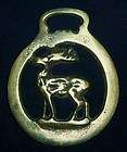 Wonderful Small STAG IN CIRCLE FRAME Horse Harness Bras