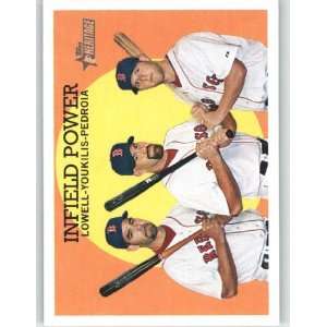  2008 Topps Heritage #392 Mike Lowell / Kevin Youkilis 