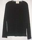 Countess Mara Mens Black Woolblend Vneck Sweater, Excellent Used 