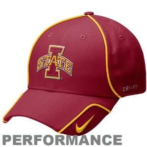   Cyclones Red Coaches Performance Adjustable Hat