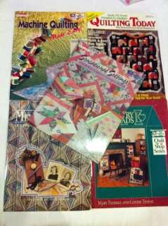 Lot 5 Qulits Book Magazine Country Threads, Quilting today 