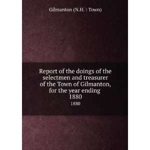 Report of the doings of the selectmen and treasurer of the 