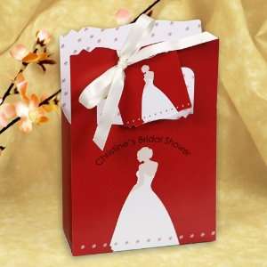  Bridal Silhouette Red Cranberry   Classic Personalized 