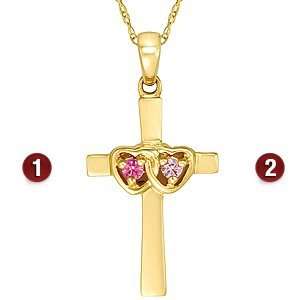  Promise Cross 14kt Yellow Gold Pendant Jewelry