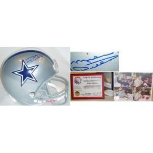  Mike Ditka Signed Cowboys Deluxe Full Size Replica Helmet 