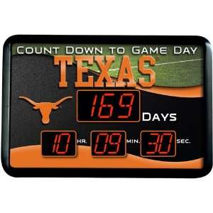  Texas Longhorns NCAA Countdown Clock (16.25 x 11 