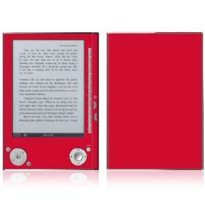  Sony Reader PRS 505 Decal Sticker Skin   Simply Red 