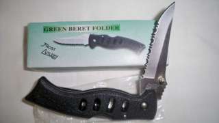 Green Beret Folder Frost Cutlery 15 071B Knife New/Box  