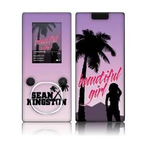   8GB  Sean Kingston  Beautiful Girl Skin  Players & Accessories