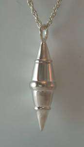 Cremation cylinder urn pendant jewelry pet/human  