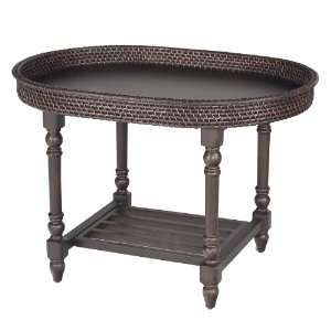  Butler Oval Accent End Side Table