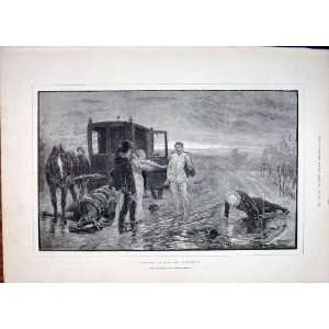  Scylla Charybdis Berkley Horse Carriage Fine Art 1887 
