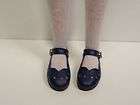 NAVY BLUE Scallops Doll Shoes For 14 La