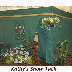    Horse Stall Drape Front Show Curtain Pakage