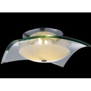  ET2 Curva Contemporary Flush Mount Ceiling Light