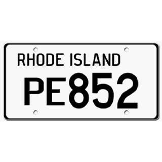  1961 RHODE ISLAND STATE PLATE  EMBOSSED WITH YOUR CUSTOM 