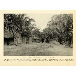 1925 Print Black Ivory Ujiji Africa Tanzania Tippoo Tib 