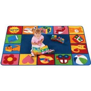  Toddler Blocks Preschool Rug by Carpets for Kids