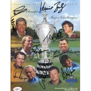   Autographed/Hand Signed 2000 PGA Seniors Championsh