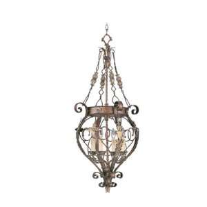 Livex Lighting 8847 64 4 Light Pamplona Foyer Light, Palacial Bronze 