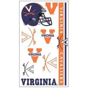    Virginia Cavaliers NCAA Temporary Tattoos