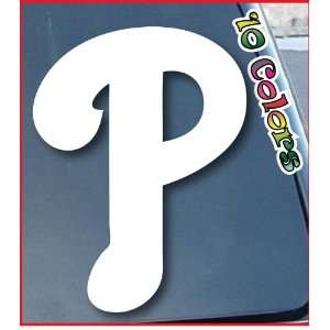 Philadelphia Phillies Car Window Vinyl Decal Sticker 11 Tall (Color 