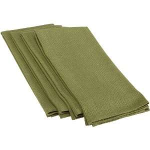  DII Dot Weave Waffle Towel, Olive, Set of 4