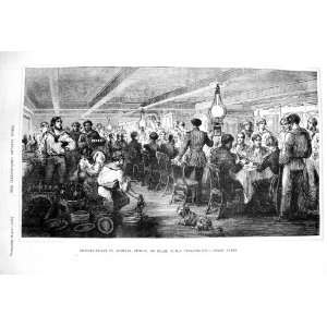  1856 ENTERTAINMENT ADMIRAL DUNDAS SHIP WELLINGTON