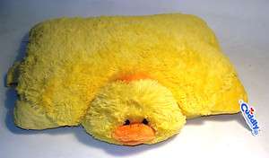 Cuddly Pillow & Pets Yellow Duck 16 Changes from a Pillow to a Pet 