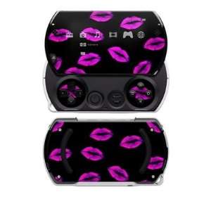 Pucker Up Design Decal Skin Sticker for the Sony PSP Go