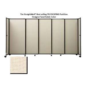   Partition, Beige Fabric, 6 high x 156 long