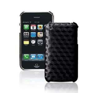  Cube series Case for iPhone 3G/3GS Black Cell Phones 