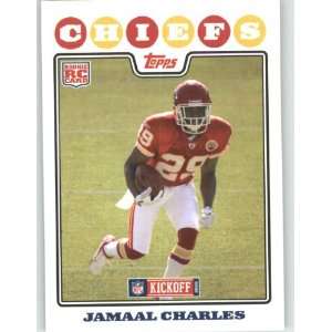  2008 Topps Kickoff #182 Jamaal Charles RC   Kansas City 