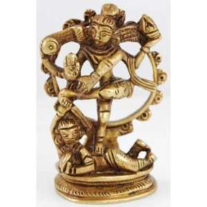  Brass Dancing Shiva Statuette 3  