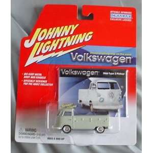  Johnny Lightning Volkswagen 1966 Type 2 Pickup GRAY Toys 