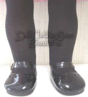 Black Tights & Shoes fits American Girl Samantha Doll  