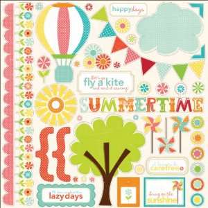  Sweet Summertime Sticker Sheet 12x12 Elements Arts 