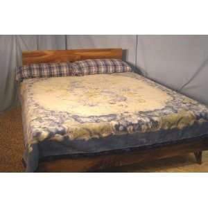   Inspired Queen Bed Sappy Walnut (Item # QSW915 BL) 