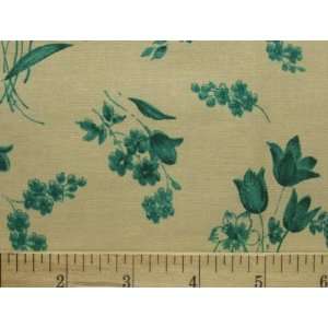  Santee Vintage Collection Green #1 Fabric by the Yard 