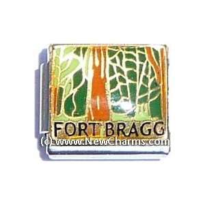 Fort Bragg Italian Charm Bracelet Jewelry Link