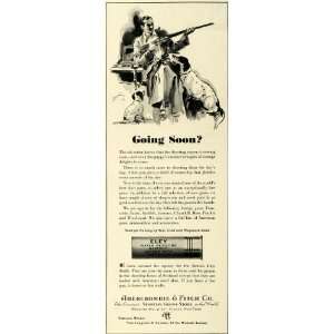  1932 Ad Abercrombie & Fitch Co. Store cartridge Hunting 