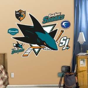  San Jose Sharks Logo Fathead NIB 