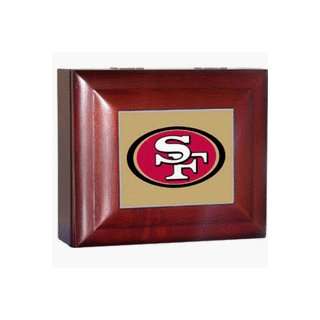  San Francisco 49ers Collectors Wooden Gift Box Sports 