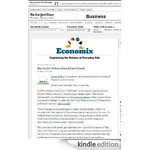  Economix Kindle Store The New York Times