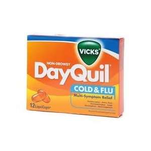  DayQuil Liquicaps (Pack of 12) (3 Pack) Health & Personal 