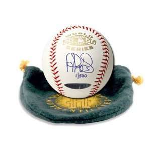  Albert Pujols Signed 2006 World Series Baseball Sports 