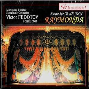   Raymonda by Glazunov 2 CD Fedotov Viktor, Glazunov Aleksander Music